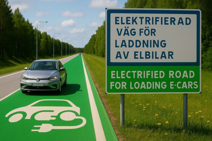 Szwecja ustanawia pierwszą na świecie stałą elektroniczną drogę

