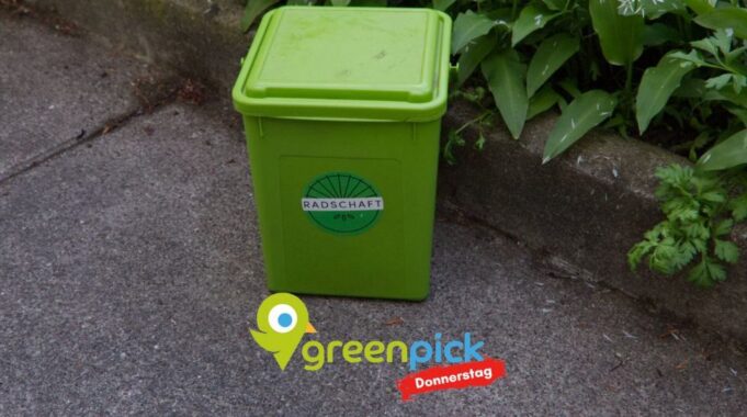 Usługa gromadzenia odpadów bazylii przez rower - Greenpick.ch

