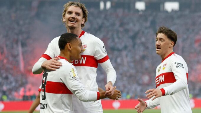 VFB Stuttgart pokonał Arminia Bielefeld w finale DFB Cup

