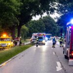 Dwie osoby zostały ranne po wypadku drogowym w B199 w pobliżu Wallspur
