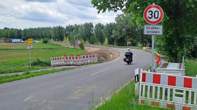 K61 między Bad Oldesloe i Rümpel jest całkowicie zamknięty

