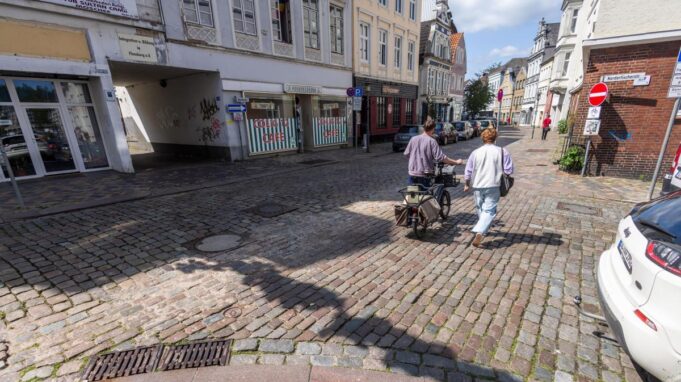 Kolumna zniknęła w Norderfischstrasse

