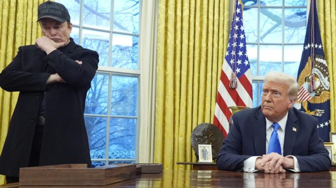 Prezydent USA Trump jest w pewnej odległości od miliardera technologii Musk

