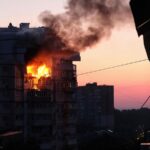 Rosja obejmuje Kief atakami dronów - eksplozja do usłyszenia