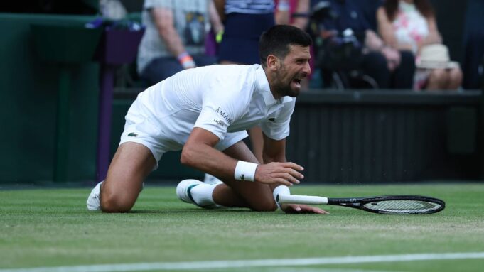 Djokovic jedna sekunda później: „Poczuję to jutro” | Serb Slide Out | Wideo

