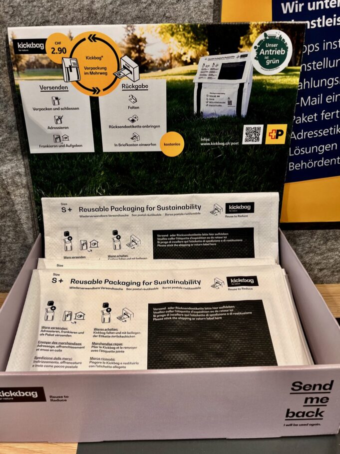 Kickbag: Circulation zamiast kartonu - Smart Return Solution

