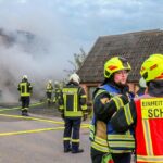 Ogień na A7 w pobliżu Schleswig: Kompleks garażowy Dannewerk Burns