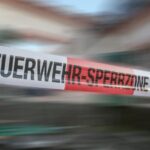 Rura gazowa uszkodzona przez koparkę w Brechen