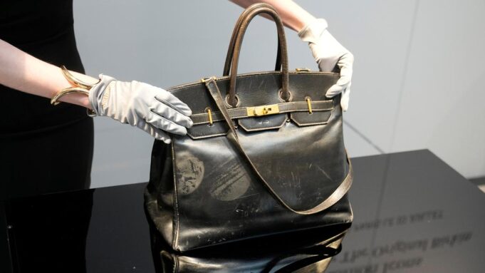 Torba Birkin, Roebuck na polu pszenicy, wykopaliska saksonii

